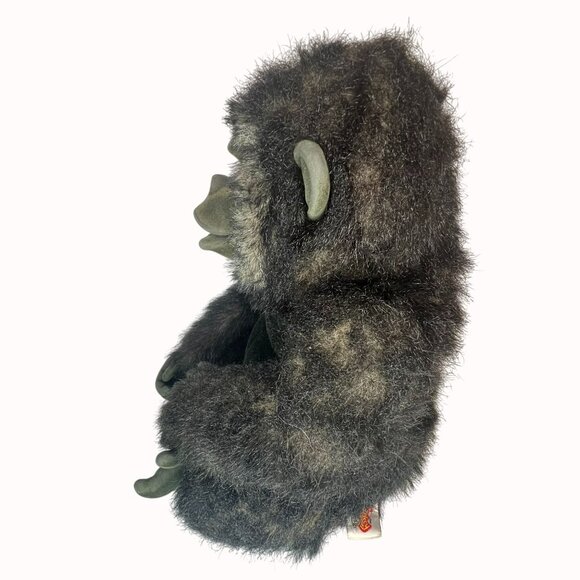 Vintage Hosung Little Monkey Lost Realistic Animated Plush Gorilla Ape 15-Inches - Picture 2 of 5